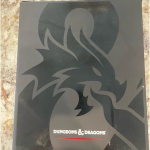 Dungeons and dragons set. Just like new. No scratches or damage.
